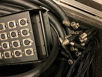 30m prefab multikabel 24/4 in flightcase - afbeelding 3 van  3