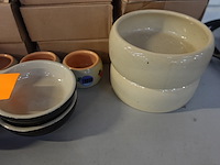 30x diverse drink/voederbakjes - afbeelding 4 van  5