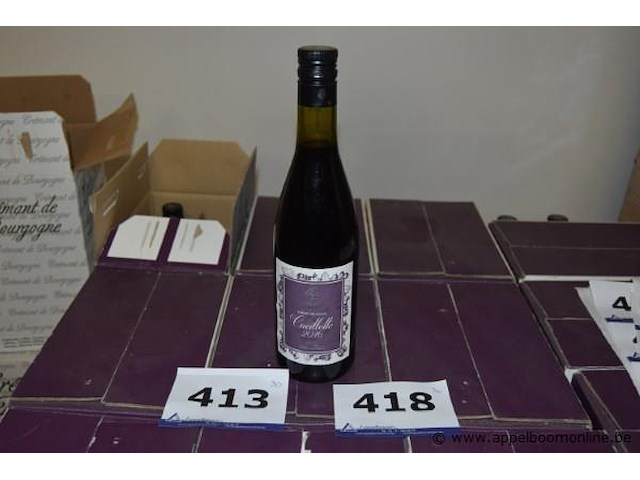 30x fles crème de cassis, casteran, cueillette, 2016 - afbeelding 1 van  3