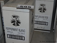 30x fles likeur, wo. peppermint blanc, 24%vol, 6x70cl - afbeelding 2 van  2