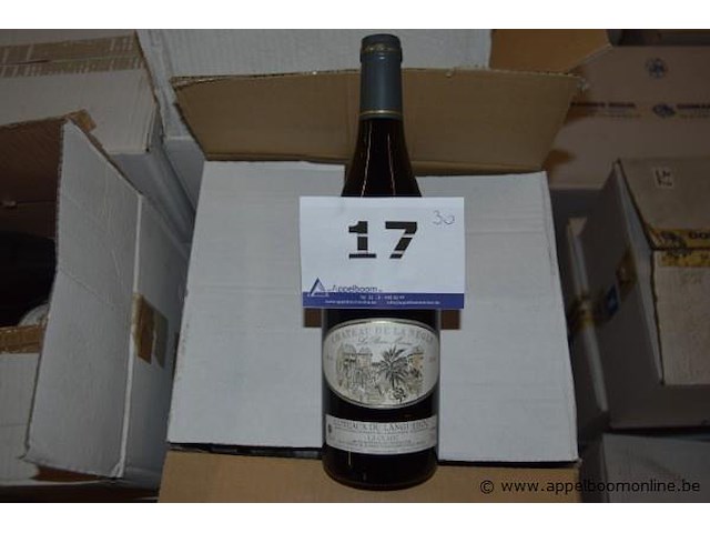 30x fles rode wijn, château de la negly, la brise marine 2013 coteaux du languedoc la clape 750ml - afbeelding 1 van  3