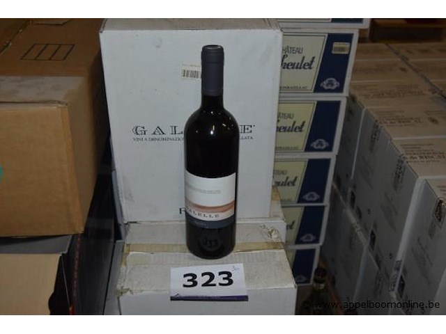 30x fles rode wijn, galelle, montepulciano d'abruzzo, 2004, 75cl - afbeelding 1 van  2