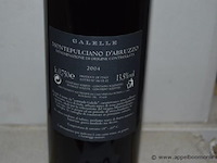 30x fles rode wijn, galelle, montepulciano d'abruzzo, 2004, 75cl - afbeelding 2 van  2