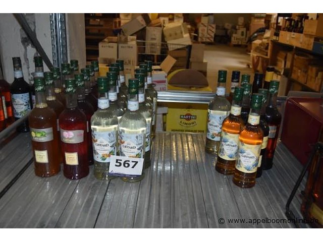 30x fles siroop, giffard, sirop gingembre, 1l - afbeelding 1 van  4