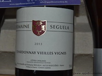 30x fles wijn, domaine seguela, chardonnay vieilles vignes 2013, côtes catalanes, 750ml - afbeelding 2 van  3