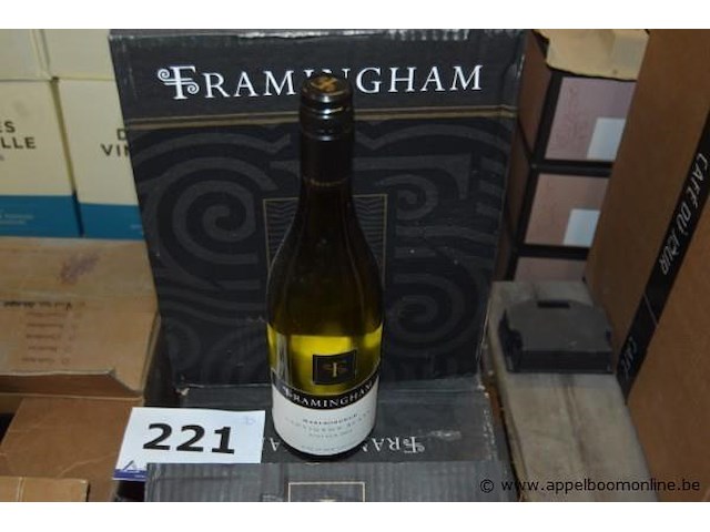 30x fles wijn, framingham, marlborough sauvignon blanc, 2007, 75cl - afbeelding 1 van  3