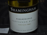 30x fles wijn, framingham, marlborough sauvignon blanc, 2007, 75cl - afbeelding 2 van  3
