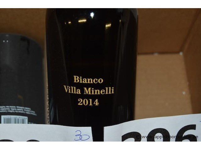 30x fles witte wijn, villa minelli, veneto igt pinot grigio e chardonnay, 2014, 75cl - afbeelding 2 van  4