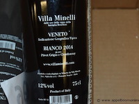 30x fles witte wijn, villa minelli, veneto igt pinot grigio e chardonnay, 2014, 75cl - afbeelding 3 van  4