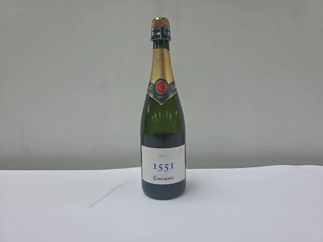 (30x) fles(sen) cava codorniu 1551 herencia 75 - afbeelding 1 van  6