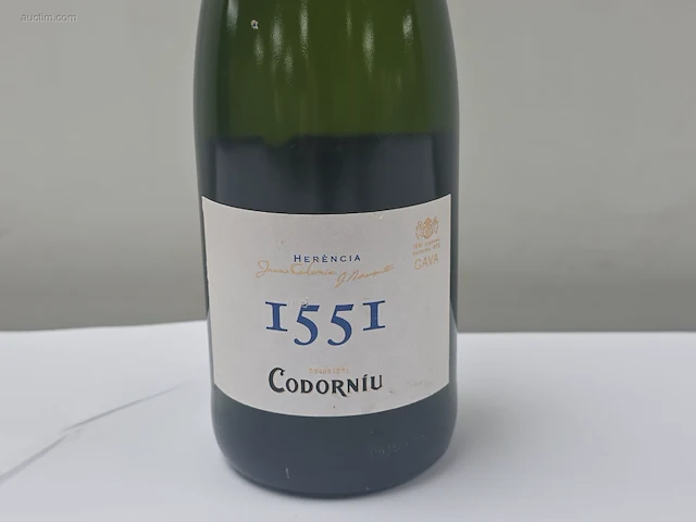 (30x) fles(sen) cava codorniu 1551 herencia 75 - afbeelding 2 van  6