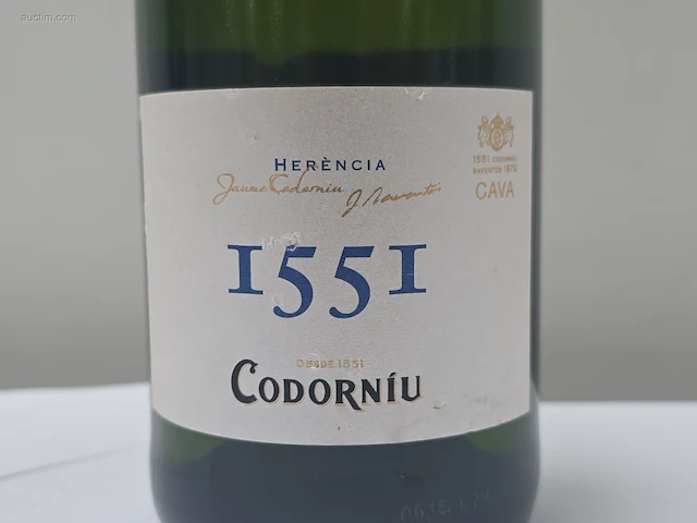 (30x) fles(sen) cava codorniu 1551 herencia 75 - afbeelding 3 van  6