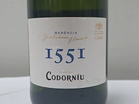 (30x) fles(sen) cava codorniu 1551 herencia 75 - afbeelding 3 van  6