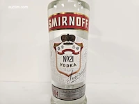 (30x) fles(sen) smirnoff wodka - afbeelding 2 van  4
