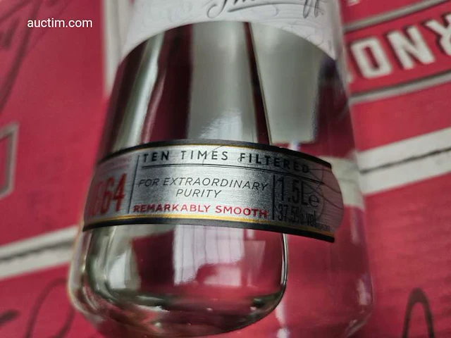 (30x) fles(sen) smirnoff wodka - afbeelding 3 van  4