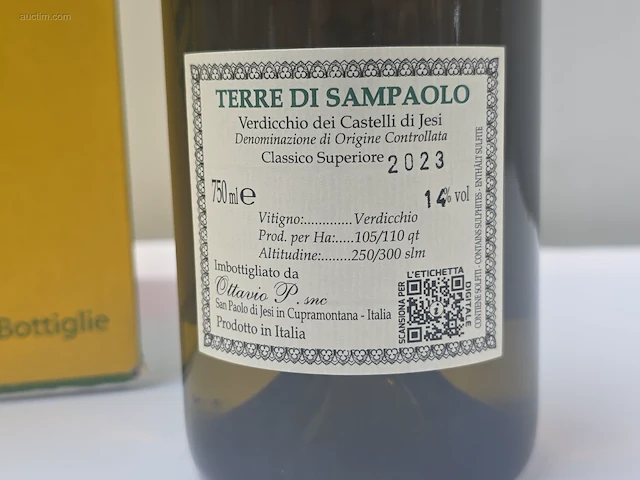 (30x) fles(sen) terre die sampaolo 75 - afbeelding 4 van  5