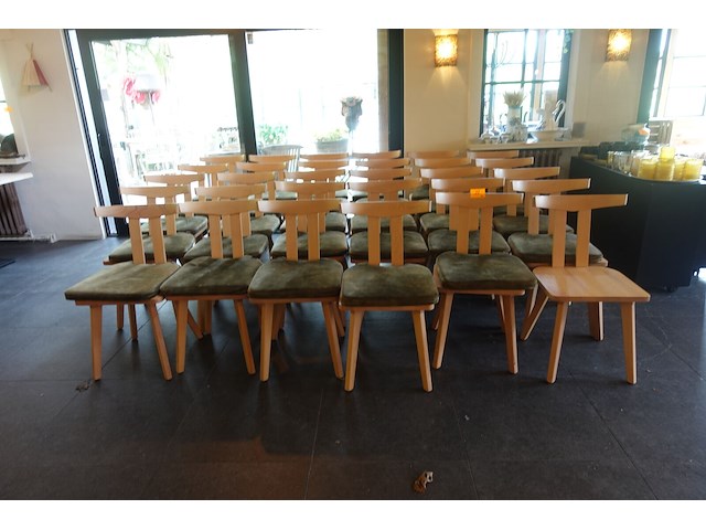30x houten stoel - afbeelding 1 van  7