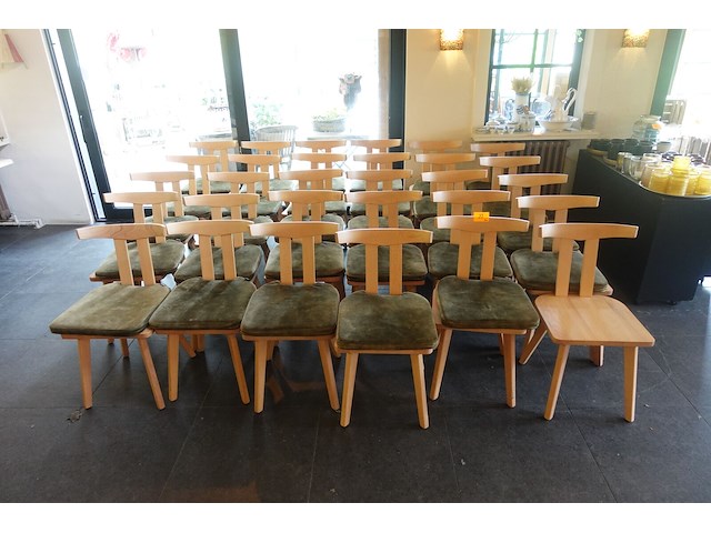 30x houten stoel - afbeelding 2 van  7