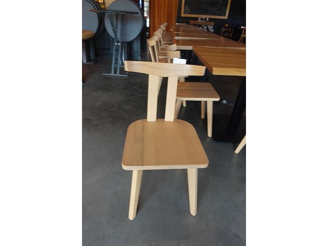 30x houten stoel - afbeelding 2 van  4