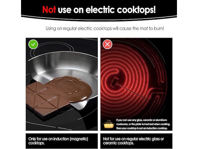30x kitchenraku grote inductie-beschermingsmat - afbeelding 2 van  4