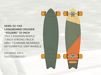 30x longboard cruiser 32inch - afbeelding 1 van  1