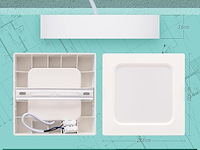 30x lucerna led-plafondlamp, 6 stuks - afbeelding 3 van  5