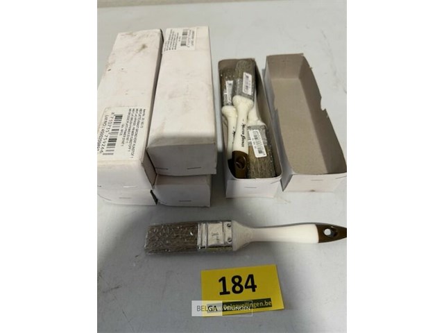 30x platte verfborstel 30mm - afbeelding 1 van  3
