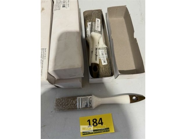 30x platte verfborstel 30mm - afbeelding 3 van  3