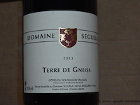 30x rode wijn domaine seguella terre de gneiss 2013, 750ml - afbeelding 2 van  3