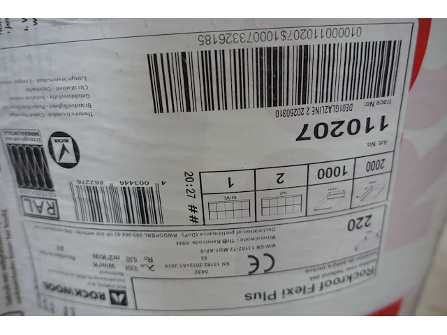 30x rol isolatie rockwool - afbeelding 2 van  2