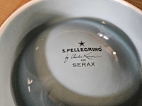 30x serax - san pellegrino - blauwe schaal bord 12cm - afbeelding 3 van  6