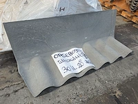 (30x) vezelcement hulpstukken voor golfplaten svk