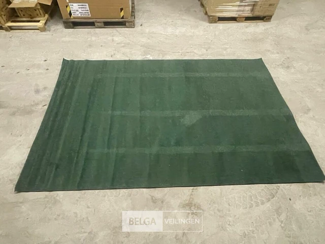 30x vloerkleed groen afm 133x195cm - afbeelding 2 van  2