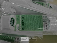 30x25st plastieken messen - afbeelding 2 van  3