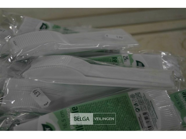 30x25st plastieken messen - afbeelding 3 van  3