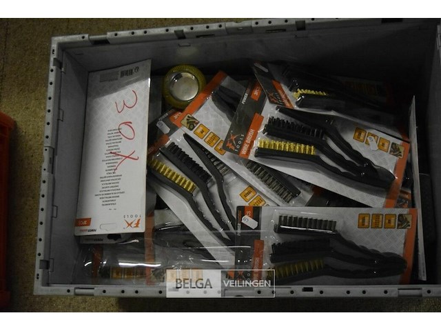 30x3delige staalborsels - afbeelding 2 van  2