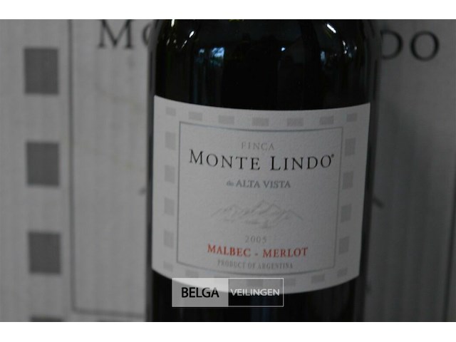 30x750ml monte lindo rouge merlot - afbeelding 2 van  2