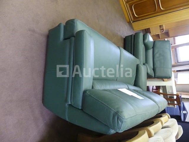 3+1 zitplaatsen bank in buffelleer - afbeelding 7 van  7