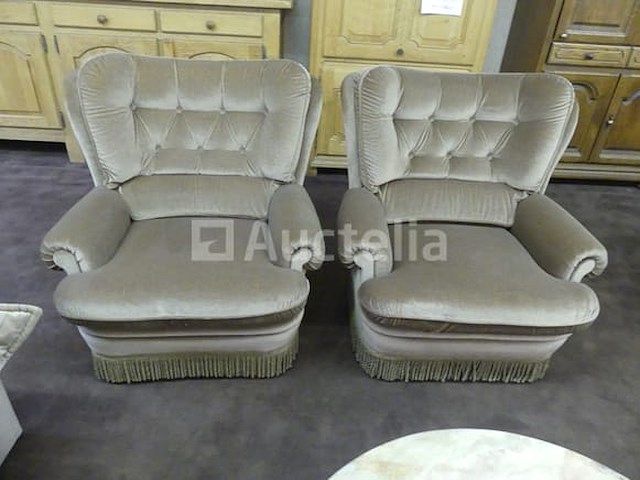 3+1+1 zitplaats bank met salontafel - afbeelding 5 van  7