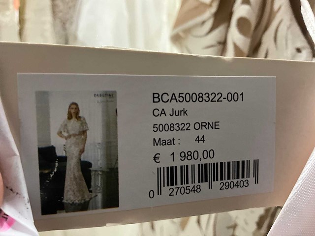 32 bruidsjurken cabotine (totaalprijs) - afbeelding 37 van  65