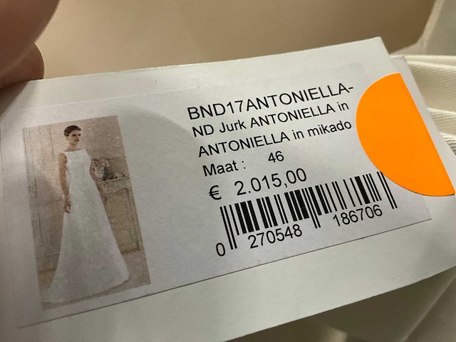 32 bruidsjurken cabotine (totaalprijs) - afbeelding 54 van  65