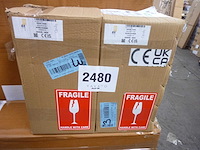 32 cm metalen wandlamp met zilverafwerking - afbeelding 7 van  7