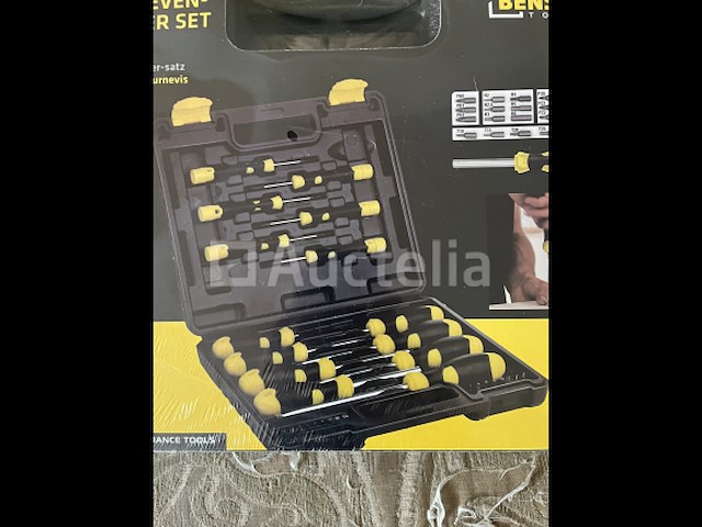 32 delige schroevendraaier set in koffer - afbeelding 1 van  4