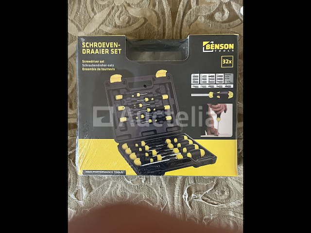 32 delige schroevendraaier set in koffer - afbeelding 4 van  4