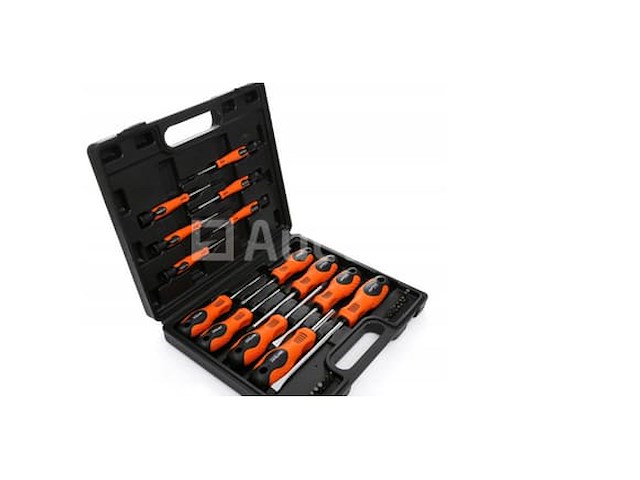 32-delige set (schroevendraaiers, messen) kraft&dele in een doos - afbeelding 2 van  2