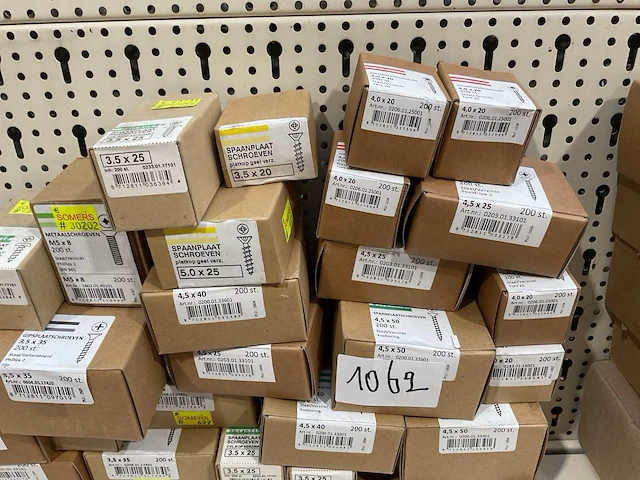32 dozen hout schroeven - afbeelding 2 van  6
