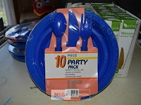 ±32 pakjes houten mesjes en 5 set borden - afbeelding 3 van  3