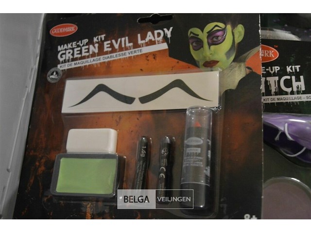 ±32 pakjes make up carnaval - afbeelding 2 van  3