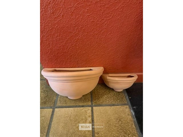 32 terra-cotta bloempotten - afbeelding 1 van  2