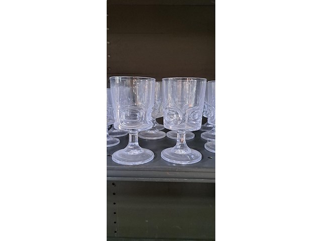 32 vintage glazen - afbeelding 2 van  2
